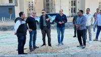 مساعد نائب رئيس الهيئة لقطاع التنمية والإنشاءات يتفقد المشروعات القومية بالعلمين الجديدة