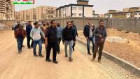 جولات ميدانية مكثفة لضمان الالتزام بالجداول الزمنية للمباني الخدمية بمدينة حدائق العاصمة