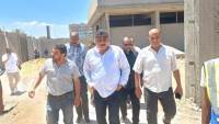 رئيس جهاز دمياط الجديدة يتفقد مشروع إسكان «ديارنا» والسوق التجاري