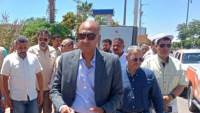 رئيس جهاز الشروق يتابع إنشاء ممشى رياضي وتطوير الجزيرة الوسطى بالطريق الغربي
