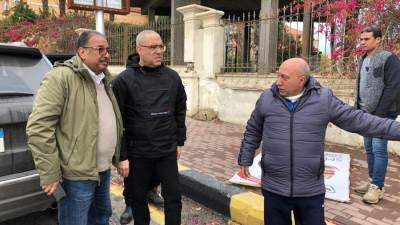 وزير الإسكان فى مواقع التعامل مع الأمطار الغزيرة بمدينتى 6 أكتوبر والشيخ زايد