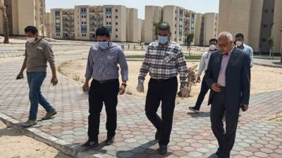 الانتهاء من تنفيذ 3500 وحدة إسكان اجتماعى بالعاشر من رمضان