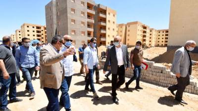 تنفيذ 4340 وحدة إسكان اجتماعى بمدينة شرق بورسعيد