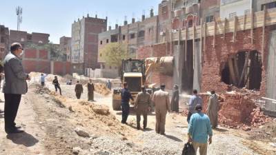 تنفيذ 2807 حالة إزالة لمخالفات بناء وتعديات بأسيوط (صور)