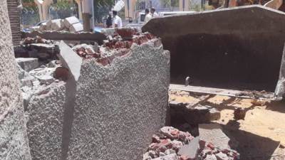 جهاز الشروق يزيل 10حالات تعدي بمنطقة إسكان الشباب