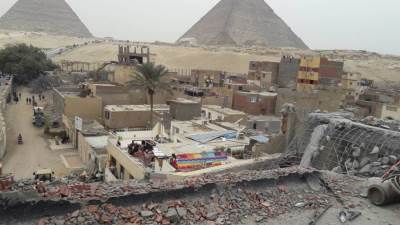 خالد صديق يتفقد مشروع إسكان " سن العجوز "