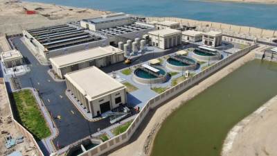 محطة المحسمة تحصد جائزة أفضل مشروع عالمي لإعادة تدوير واستخدام المياه