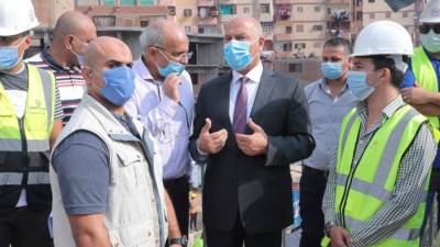 وزير النقل يتابع معدلات تنفيذ تطوير وصيانة الطريق الدائري بطول 106 كم (صور)