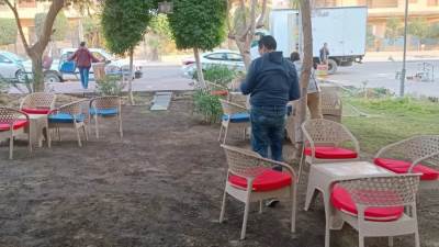 أجهزة 4 مدن جديدة تواصل شن حملات رفع الإشغالات وضبط المخالفات