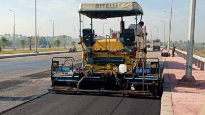 مسئولو جهاز "دمياط الجديدة" يتفقدون أعمال رفع كفاءة المدخل الغربي