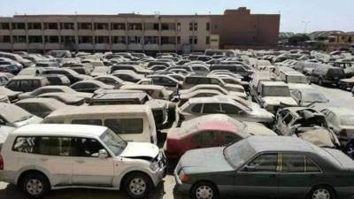 بالمزاد العلني.. عرض جمارك مطار القاهرة لـ72 سيارة