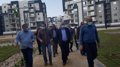 بالصور.. نائب وزير الإسكان يتفقد المنصورة الجديدة