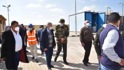 مسئولو "الإسكان" يتفقدون مشروعات مياه الشرب والصرف الصحى بجنوب بورسعيد