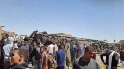 «الصحة»: مصرع 32 مواطنا وإصابة 66 آخرين في حادث قطاري سوهاج