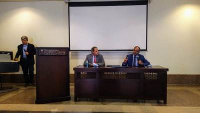 نائب وزير الإسكان في ورشة العمل الختامية للبرنامج التدريبي لبناء قدرات العاملين بقطاع مياه الشرب والصرف الصحي