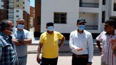 صور|| طلعت يتفقد المساكن البديلة للعشوائيات في مدينة العبور