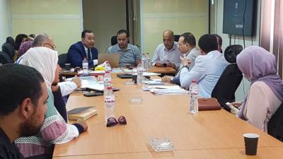 بالصور .. رئيس جهاز تنمية دمياط و مساعد وزير التعليم العالي فى زيارة لجامعة المنصورة الجديدة