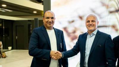 وليد خليل: بدء الشراكة مع " تونينو لامبورجيني" في مشروع "أتيكا" بالعاصمة الإدارية وندرس تكرار التجربة في مشروع "إكلا"