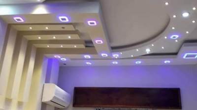 صور اشكال جبس بورد 2022 أقوي تصاميم ديكورات جبس اسقف معلقة