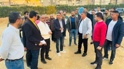 عمار مندور يشدد على الالتزام بالجداول الزمنية وجودة التنفيذ بـ«ڤاليرا جاردنز» حدائق أكتوبر