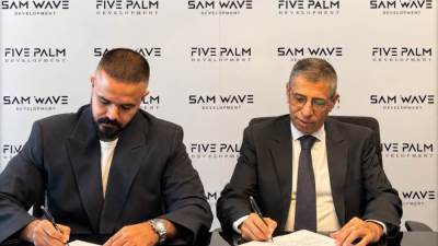 شراكة استراتيجية بين «Five Palm»و«Sam Wave» في مشروع سكني بالعاصمة الجديدة ورأس الحكمة